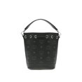 thumbnail image 2 of Mini bolso tipo cubo con cordón para mujer de la serie Visetos de Dessau en piel sintética y piel de vaca para primavera y verano, 2 of 3