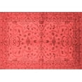 thumbnail image 1 of Ahgly Company Indoor Rectangle Oriental Red Industrial Area Rugs, 5' x 7', 1 of 4