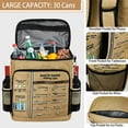 thumbnail image 2 of Backpack Cooler for Men - 30 Cans Lunch Cooler Bag for Work - Soft Backpack Cooler Insulated Waterproof Leak Proof for Travel Picnic Beach Hiking Fishing Camping, 2 of 6