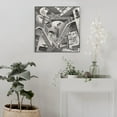thumbnail image 4 of M.C. Escher Relativity Wall Art Poster Poster Cool Artworks Painting Wall Art Canvas Prints Hanging Picture Home Decor Posters Gift 20x20inch(50x50cm), 4 of 5