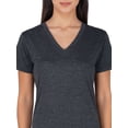 thumbnail image 5 of Stylore Two Piece Pajamas Set Soft Short-Sleeve Top Pants Loungewear Black L, 5 of 6