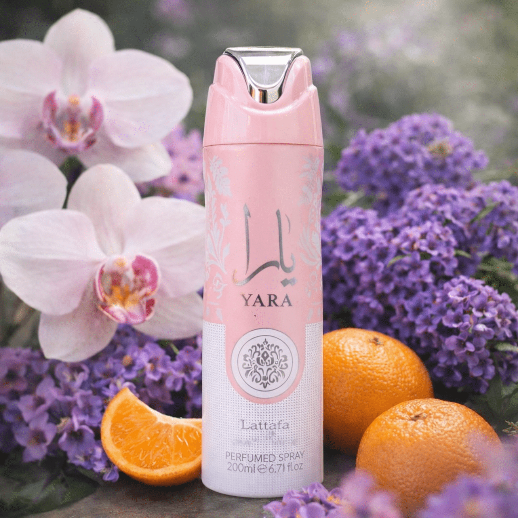 Lattafa Yara Perfumed Deodorant Spray, Unisex, 6.67 Ounce, Fresh