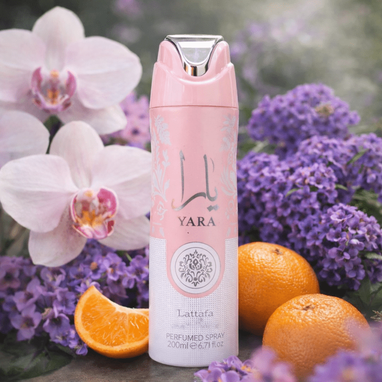 Lattafa Yara Perfumed Deodorant Spray, Unisex, 6.67 Ounce, Fresh