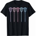 thumbnail image 1 of Bâtonnets de Crosse Rétro Femmes Filles T-Shirt de Sport de Crosse, pour Unisexe jusqu'à 3TG, 1 of 4