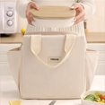 thumbnail image 4 of This lunch bag, insulated lunch box, reusable leak-proof large refrigerated handbag is suitable for both men and women., 4 of 6