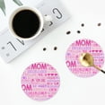 thumbnail image 5 of Disketp Best Mom Ever Funny Coasters,6 Pcs Leather Coasters With Holder, Perfect Housewarming Hostess Gifts,Protect Furniture From Water Marks Scratch And Damage, 5 of 9