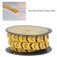 thumbnail image 4 of 26Pcs Tube Cable Markers PVC A to Z Marking Coded Cable Marker Non Slip Letter Marking Numbering Tube for Electrical Appliances, 4 of 7