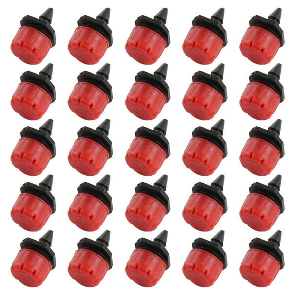 EeaseMX 100 goteros de riego ajustables para césped y jardín, emisor multiflujo de 8 orificios.