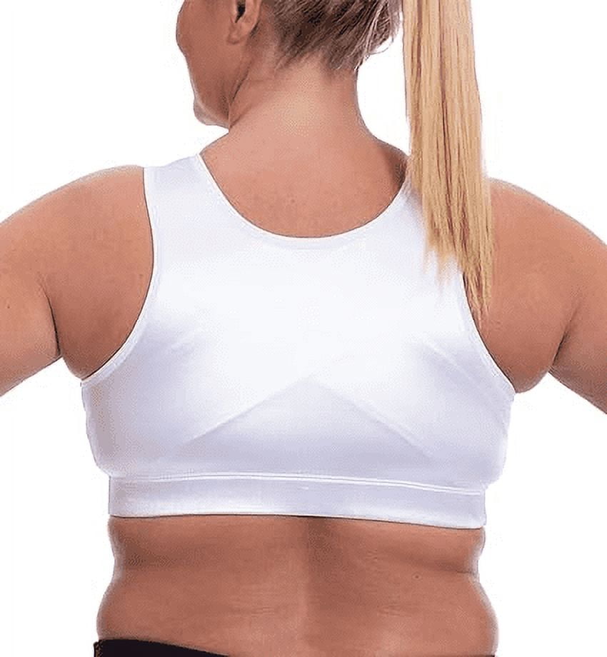 Enell Maximum Control Full Figure Wire-Free Sports Bra (5 Black) :  : Clothing, Shoes & Accessories