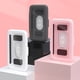 thumbnail image 4 of Ducha MobilePhone Holder Impermeable Polvo a prueba de polvo 360 grados Estante giratorio Punch-Free Sponge Support Organizador Montado en la pared Negro Inevent HA011903-03B, 4 of 7