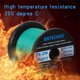 thumbnail image 5 of BNTECHGO Carrete de alambre de silicona calibre 24, 250 pies, verde, flexible, 24 AWG, alambre de cobre estañado trenzado, 5 of 5