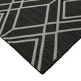 Better Homes & Gardens Grey Diamond Geo Woven Outdoor Rug, 5'x 7