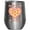 Silver, variant on Retro You Gotta Pizza of My Heart, Valentine's Day Pun Gift, White 12oz Wine Tumbler