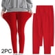 thumbnail image 1 of Odeerbi 3-12 Años Niñas 2 Pcs Leggings Mallas Elásticas Lycra Pantalones de Comodidad Suavidad Transpirable Pantimedias, 1 of 9