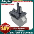 thumbnail image 6 of Adapter for Dy.son 21.6V Type-B DC31 DC34 DC35 DC44 DC45 Vacuum Cleaner, Convert for Ma*kita 18V Lithium Battery to for Dy.son DC31 DC45 Animal Handheld Cordless Vacuum (Only Fit for Type B), 6 of 6