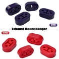 thumbnail image 5 of PTNHZ RACING Universal 4PCS Escape de poliuretano/Silenciador Goma Suspensión corta Soporte aislante Soporte de buje 10 mm Rojo, 5 of 5