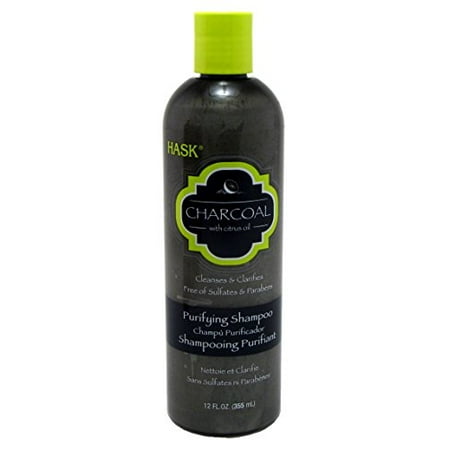 Citrus Shampoo - Hask Charcoal With Citrus Oil Purifying Shampoo, 12.0 FL OZ