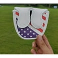 thumbnail image 3 of Cubierta de la cabeza del palo para golf de la PU Headcover putters del golf, 3 of 5