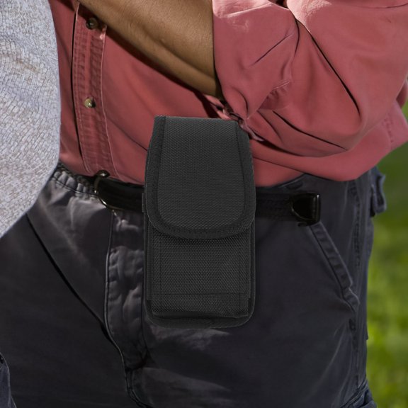 Toyandona Black Multi-Function Waist Bag for Hiking, Outdoor Sports, Travel, Running, and Everyday Use