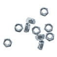 thumbnail image 4 of 10Pcs Durable Silver Tone M5 M6 M10 M12 Nylon Locknuts Nylon Insert Nuts Hex Nut Self-Locking Nuts Hex Lock Nuts M12, 4 of 8