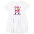 thumbnail image 3 of Inktastic Fire Truck Girl 3rd Birthday Girls Toddler Dress, 3 of 5