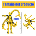 thumbnail image 3 of "Figuras De Acción T13 Robot 3d Con Articulaciones Móviles Belug  amarillo ", 3 of 4