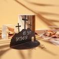 thumbnail image 5 of Suncoda Easter Decorations, Empty Tomb He Is Risen Religious Easter Scene Decor Easter Resurrection Scene, Easter Basket Stuffers, 5 of 7