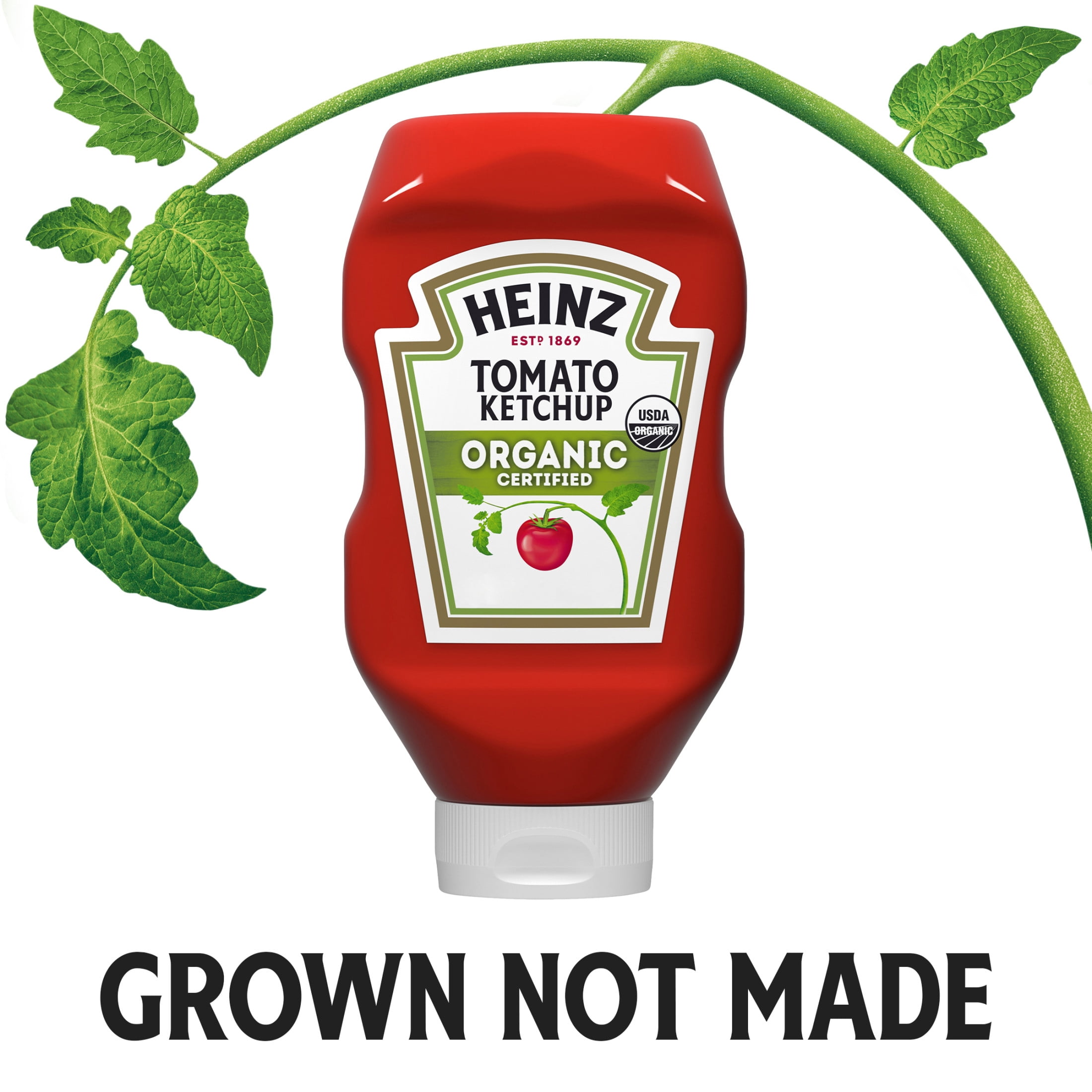 (12 pack) Heinz Organic Tomato Ketchup, 32 oz Bottle