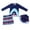 Blue, variant on Boys Swim Set, 2T 3T 4T 5T Swimsuit Boys Toddler Boys Bathing Suit Letter Short Sleeve Swimwear Dinosaur Swim Trunk Two Pieces Swimsuit Set UPF 50+