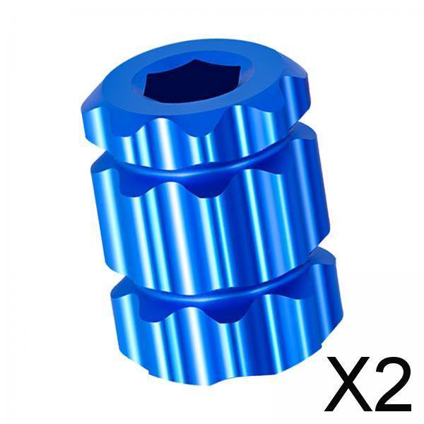 2 pernos de fijación de manivela duraderos y ligeros para ciclismo al aire libre XT R 2 piezas