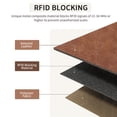 thumbnail image 6 of FALAN MULE Wallet for Women RFID Blocking Leather Clutch Long Purse Large Capacity Credit Card Holder Wristlet, 6 of 8