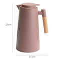 thumbnail image 2 of 1L vacuum flask, glass thermos flask, double-walled vacuum coffee pot teapot, thermos flask for coffee, tea, water, drink, 2 of 5