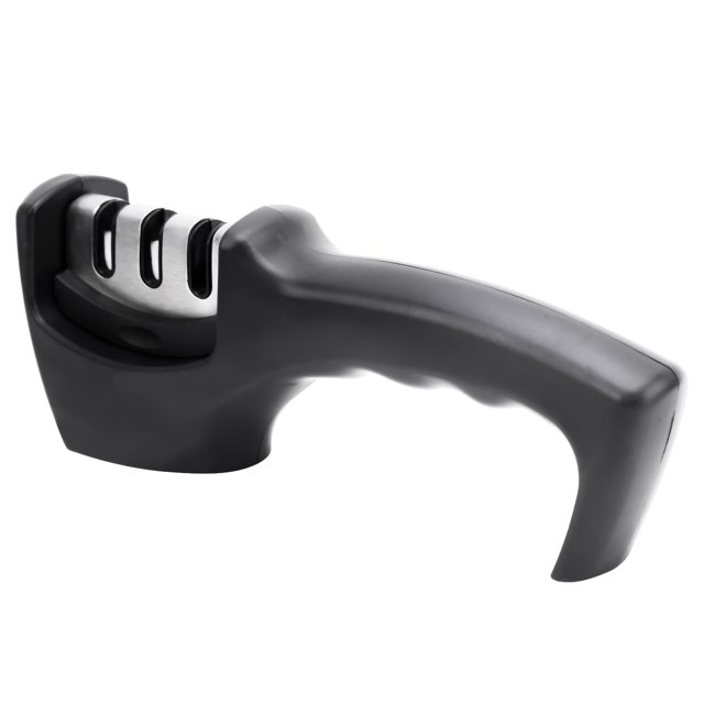 Aprendedor de Cuchillos de 3 Etapas, Afilador de Tijera Duradera Con Afinador de Cuchillos para Chef para Cuchillos de Cocina Cuchillos de Fruta, Cortes de Corte, Cuchillos de