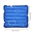 thumbnail image 3 of Hewann Cooling Cushion Summer Cooling Cushion - Ice Water-Filled Relaxation Pad for Chairs, Tables & Naps - for Hot Weather Comfort - Great for Kids & Adults, 3 of 8