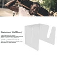 thumbnail image 3 of Skateboard Wall Mount, Clear Acrylic Rack Display, Storage For Electric Skateboards, Space Saving Design, 3 of 8