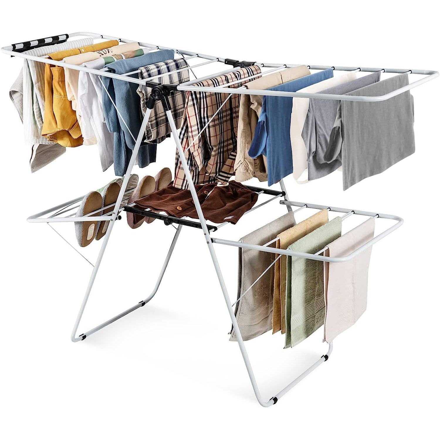Wraparound Hockey Dry Stick Portable Equipment Drying Rack - Attaches to Hockey Sticks | Multipurpose Clothing Bags Sports Gear Drying System