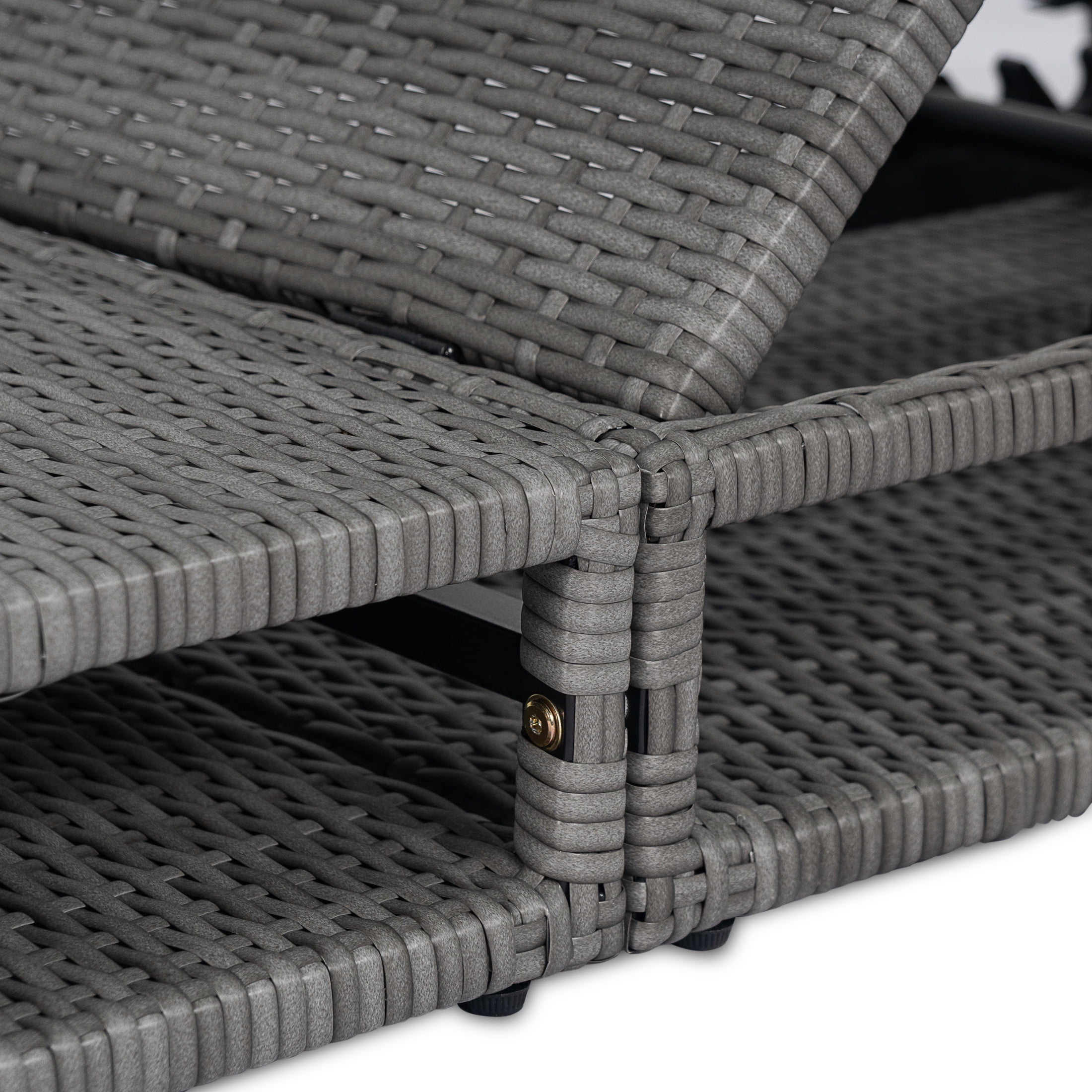 Christopher Knight Home Coastal Outdoor Chaise Lounges with Cushions, Solid Wood Frame, Grey, Set of 2