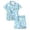 R189/Sky Blue, variant on Vividxx Easter Girl Outfit Children Easter Cute Print Short Sleeved Top And Shorts Loungewear Set Casual Comfortable Stylish Lovely Outfits For Girls