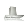 KOBE RAX2130SQBWM1 Brillia 30inch Wall Mount Range Hood, 3Speed