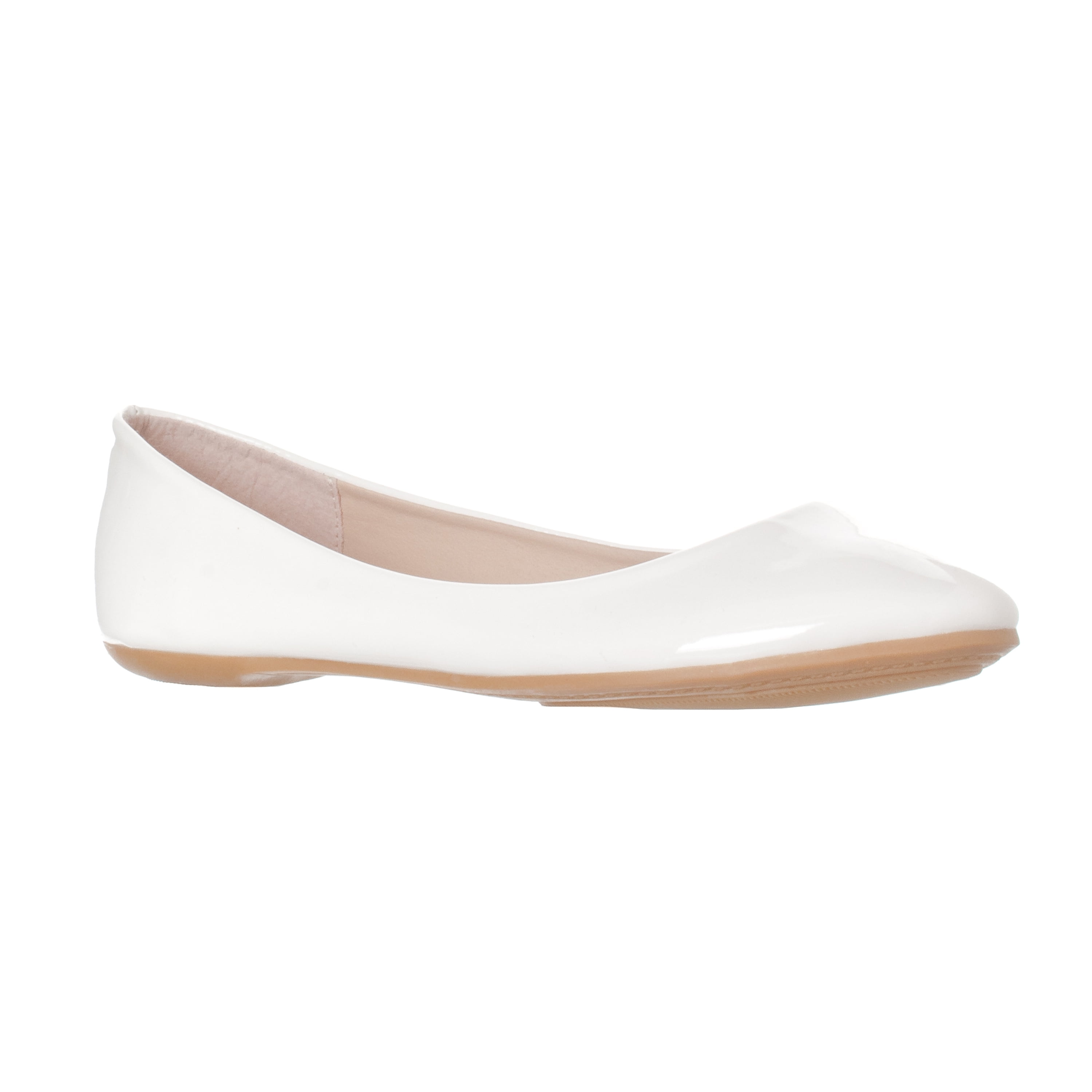 Refresh Footwear Womens Slip-On Round Closed Toe Non-Skid Comfort Ballet Flat
