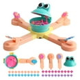 thumbnail image 4 of s de alimentando pequeñas ranas juguetes educativos para padres y hijos, de multijugador interactivo para comer Rana Sunnimix alimenta el juego de mesa de la rana, 4 of 8