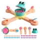 thumbnail image 4 of s de alimentando pequeñas ranas juguetes educativos para padres y hijos, de multijugador interactivo para comer Rana Sunnimix alimenta el juego de mesa de la rana, 4 of 8