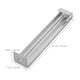 thumbnail image 5 of Soporte para canaletas de lluvia de aleación de aluminio, soporte para canaletas de techo, soporte resistente para canaletas de lluvia, 5 of 8