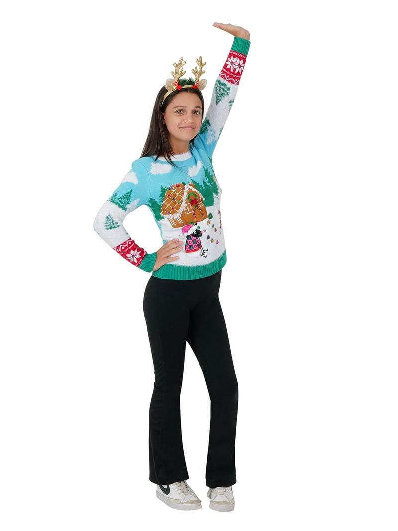 Women's Holiday Lightweight Sweatshirt - Funny Shamrock Print Long Sleeve Pullover For St. Patrick's Day | 30% Cotton 65% Polyester 5% Spandex, Loose Fit