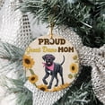thumbnail image 3 of Proud Great Dane Mom Happy Mother's Day with Love Ceramic Round Ornament Danes Dog Lover Gifts Home Tree Decor - 02003, 3 of 5