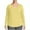 Yellow, variant on Royisotas Winter Plus Size Tops for Women 2025 Oversized Basic Plain U-Neck Casual Long Sleeve Shirts