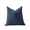 Blue, variant on Soft Weave Pillowcase Standard Size 17.71x17.71" | Breathable Polyester Pillow Sham with Envelope Closure | Decorative Weave Design for All Seasons