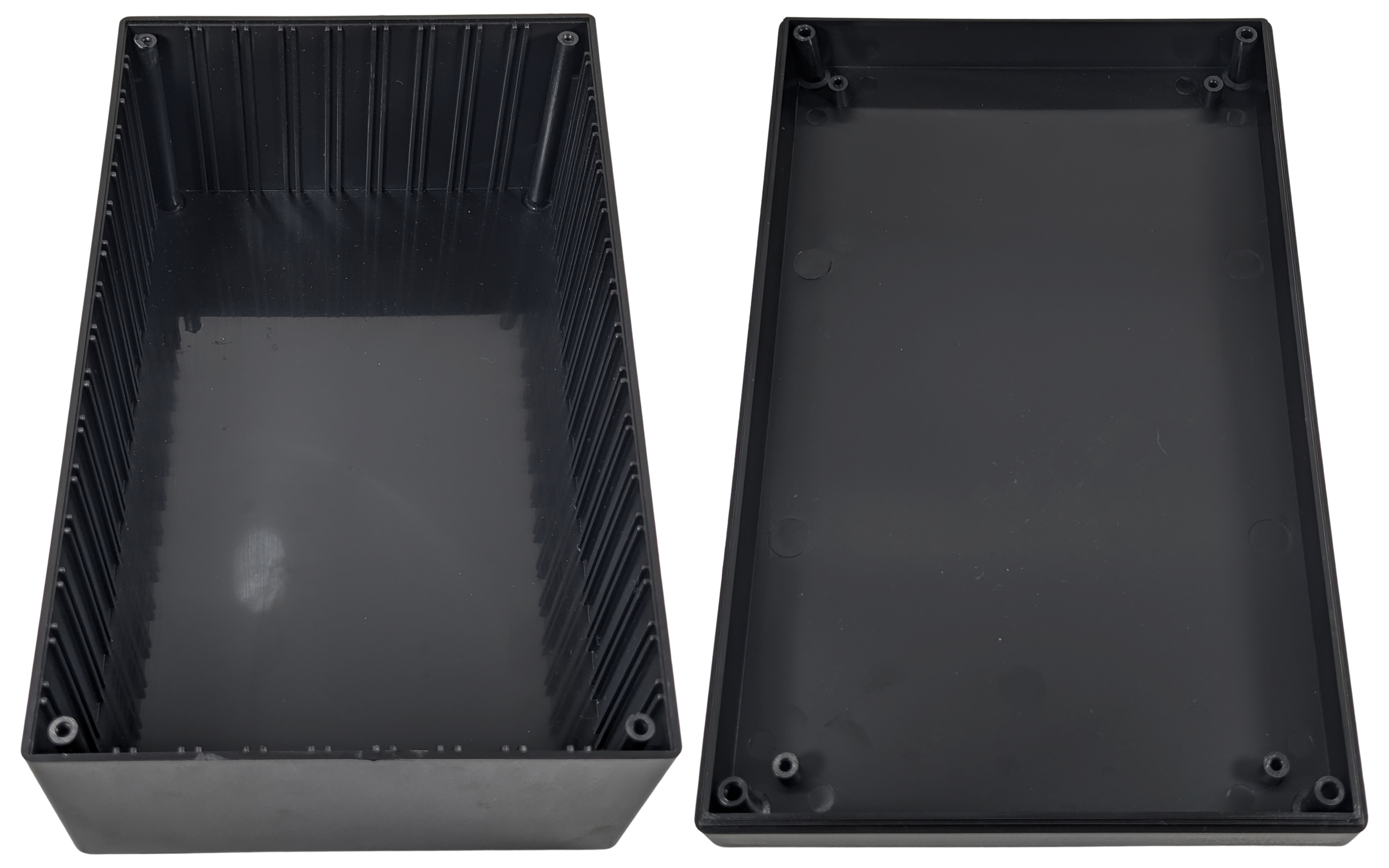 Tool Boxes & Sets - ABS Black Plastic Electronics Project Box Enclosure