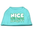 thumbnail image 4 of Mirage Pet 51-180 XSBPK Nice Until Proven Naughty Screen Print Pet Shirt, Bright Pink - Extra Small - Size 8, 4 of 22