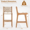 thumbnail image 3 of Gymax 2 PCS Kids Kitchen Playset w/Fridge Dishwasher Microwave Oven & Accessories, 3 of 10